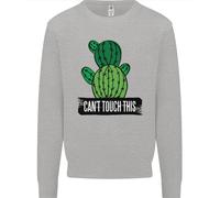 Cactus Non Può Toccare Questo Divertente Felpa Da Giardinaggio Uomo