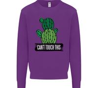 Cactus Non Può Toccare Questo Divertente Felpa Da Giardinaggio Uomo