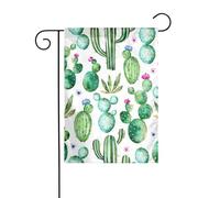 Cactus tropicale albero fiore stampa decorazione vacanza esterno bandiera di Natale resistente allo sbiadimento inverno prato portico patio decorazione esterna