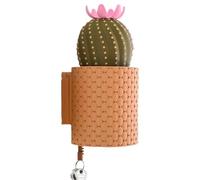 Cactus Wall Key Holder, Decorative Organizer Hook Hallway, 5,51 x 5,51 x 8,66 Inches Sturdy & Compact Design, Easy Mount Storage Rack for Keychains, Coats, Umbrellas, Shelves, and Home
