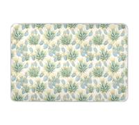 Cactus White Extra Large Resuable Potty Training Pee Pad Altamente Assorbente Letto Bagnare Lenzuolo Fasciatoio Pad per Neonati Ragazzi Ragazze 132,1 cm L x 86,4 cm W