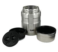 CAD 6960 Sacchetto di pasto Unisex Adulto, Grigio Acciaio Inox