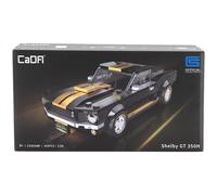 CADA 1/24 FORD SHELBY GT 350H 1966 - 285 PEZZI NERO GIALLO MODELLINO AUTO