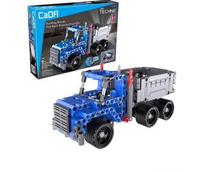CaDA Bricks Camion per la raccolta dei rifiuti C52011W Costruzioni Mattoncini