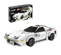 CaDA C55012W Set di Costruzioni Giocattolo con Licenza Initial D,Modello Auto da Corsa Mazda FC3S RX-7,282 Pezzi Set di Costruzioni Auto 1:24 Giocattoli Bambino 4 Anni…