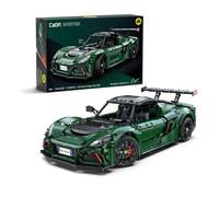 CaDA C61511W Lotus Exige Cup 430 Building Block Set con licenza ufficiale Modello di auto super sportiva con collaborazione MOC 3730PCS Kit di auto da corsa da collezione per adulti appassionati