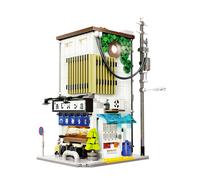 CaDA - CASA Giapponese DE BAOS - Set di costruzione - Architettura giapponese - Luci LED -1108 Pezzi - + 14 anni (DEQUBE 927DE66006)