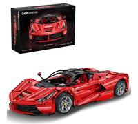 CaDA Master C61505W Viva Hypercar 1:8 - Set di mattoncini da costruzione Supercar, 4739 pezzi, grande auto MOC, auto sportiva, modello più lungo di auto da corsa, C61042W, giocattolo regalo per adulti