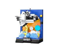 CaDA - Navetta spaziale Discovery - Set costruzione - Collezione diorami NASA Space - 250 pezzi - +8 - (DeQuBe 927DE56041)
