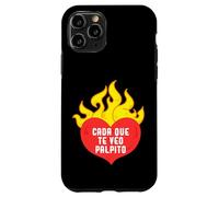Cada que te veo, palpito Funny Love Heart Sayings Quote Custodia per iPhone 11 Pro