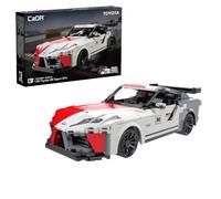 CaDA Toyota GR Supra GT4 Racing Car - Kit modello mattone 356 pezzi C51098W | Auto con licenza ufficiale con funzionalità di controllo radio aggiuntive