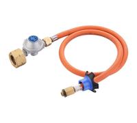Cadac - Kit adattatore HP su LP - Regolatore Tubo flessibile - Regolatore di pressione del gas - Metallo - Plastica - Alimentazione gas - Accessori per barbecue