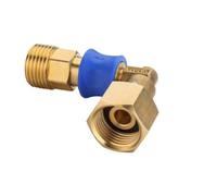 Cadac Raccordo rapido rotativo - metallo - bullone rotante ideale per 2 Cook e Citi Chef 40 - Colore rame - Blu - Barbecue