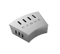 Cadac Scatola Affumicatore in Acciaio Inox - Mini Affumicatore per BBQ a Carbone e Gas - Accessorio per Migliorare Il Sapore - 9,3 x 3,5 x 12,5 cm - Uso Esterno