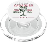 Cadaqués La vita è migliore in Costa Brava Catalogna Souvenir PopSockets PopGrip per MagSafe
