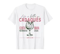 Cadaqués La vita migliore in Costa Brava Catalogna Souvenir Maglietta
