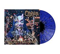 Cadaver - The Age Of The Offended (Blue with Orange, Black Splatter)