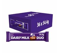 Cadburry Dairy Milk Duo, 36 x 54,4 g Extra Smooth & All Time Favourite Classic Dairy Milk Duo | NAEM