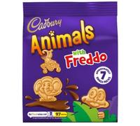 Cadbury Animali Mini Biscotti Confezione da 7, 139,3 g