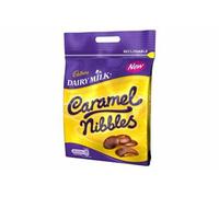 Cadbury Caramel Nibbles sacchetto da 120 grammi (scatola da 10)