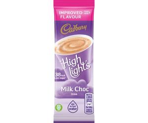Cadbury Chocolate High Lights Fairtrade Hot Chocolate Powder Sachets Low Calorie Ref A07590 [Pack 30]