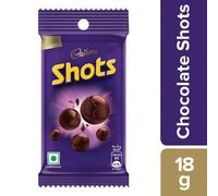Cadbury Dairy Milk Chocolate Shots, palline di cioccolato sacchetto da 18 g c...