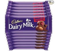 Cadbury Dairy Milk Fruit and Nut Chocolate Bar, 36 g (confezione da 12)...