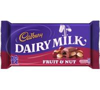 Cadbury Dairy Milk Fruit & Nut 120 g, confezione da 6 (sei) dal Regno Unito d...