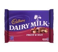 Cadbury Dairy Milk Fruit & Nut 120g From England