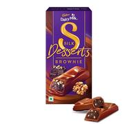 Cadbury Dairy Milk Silk Desserts Noce Brownie Tavoletta di Cioccolato, 70 Gra...