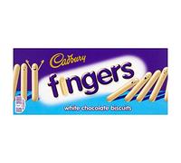 Cadbury Dita Di Cioccolato Bianco 138G