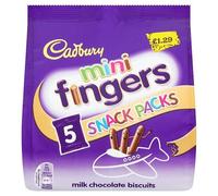 Cadbury Mini Finger Snack Pack 115g