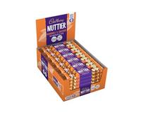 Cadbury Nuttier, Barretta Arachidi e Mandorle, 15 barrette da 35g