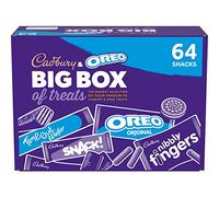 Cadbury & OREO Big Box di dolcetti, 64 cioccolatini e snack assortiti, 1790 g (confezione da 1)
