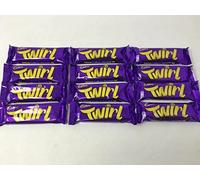 Cadbury Twirl 43 g Confezione da 43 g x barrette, latte, 18,06 once, (confezi...