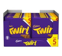 Cadbury Twirl Barrette di cioccolato, 20 x 107,5 g