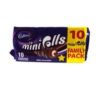 Cadburys Chocolate Mini Rolls 10 Pack 280g by Cadburys [Foods]