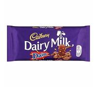 Cadburys Dairy Milk Daim - 120 g - Confezione da 6 (120 g x 6 barrette)