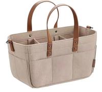 Caddy per pannolini per bambini, pannolino portatile Organizzatore del caddy per neonato organizzatore pieghevole asilo nido caddy cesto per neonato organizzatore da tavolo da cambio durevole pe