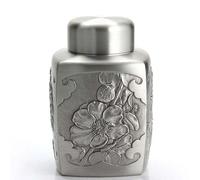 Caddy per tè e caffè ermetico in peltro della collezione Royal Selangor Four Gen