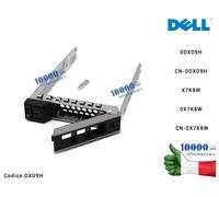 Caddy Tray Hard Disk Drive per DELL PowerEdge Server [2,5"] R440 R540 R640 R740