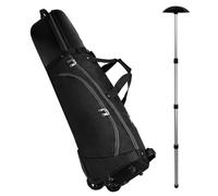 CaddyDaddy Enforcer, Accessorio da Golf Unisex, Nero con Polo Nord