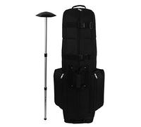 CaddyDaddy Golf CDX-10 - Custodia da golf da viaggio, CaddyDaddy CDX-10 - Borsa da golf da viaggio con protezione North Pole Club, CDYCDXNP, Nero con Polo Nord