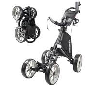Caddytek CaddyCruiser One Version 8-Dark Grey, Golf Push Carrello Unisex-Adulto, Grigio Scuro, Taglia Unica