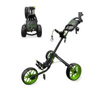 Caddytek CaddyLite 15,3 V2 Deluxe - Carrello da Golf Pieghevole quadruplo Unisex, Versione 2, Verde