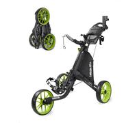 Caddytek Caddylite V8-Lime, Ez-Fold-Carrello da Golf a 3 Ruote, Versione 8, Colore Unisex, Taglia Unica