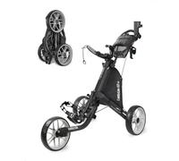 Caddytek Caddylite V8-Dark Grey, Ez-Fold-Carrello da Golf a 3 Ruote, Versione 8, Colore: Grigio Scuro Unisex, Taglia Unica