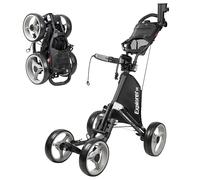 Caddytek Explorer V8-Argento, Golf Push Carrello Unisex, Taglia Unica