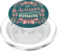 Cadeau Actuaire Femme PopSockets PopGrip per MagSafe