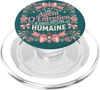 Cadeau Agent d Entretien Femme PopSockets PopGrip per MagSafe